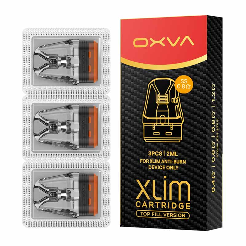 Oxva-Xlim-SS-Top-Fill-Cartridge-pod OXVA XLIM Top Fill Cartridge SS Stainless Steel At WorldVape Uae Best Vape Shop Dubai