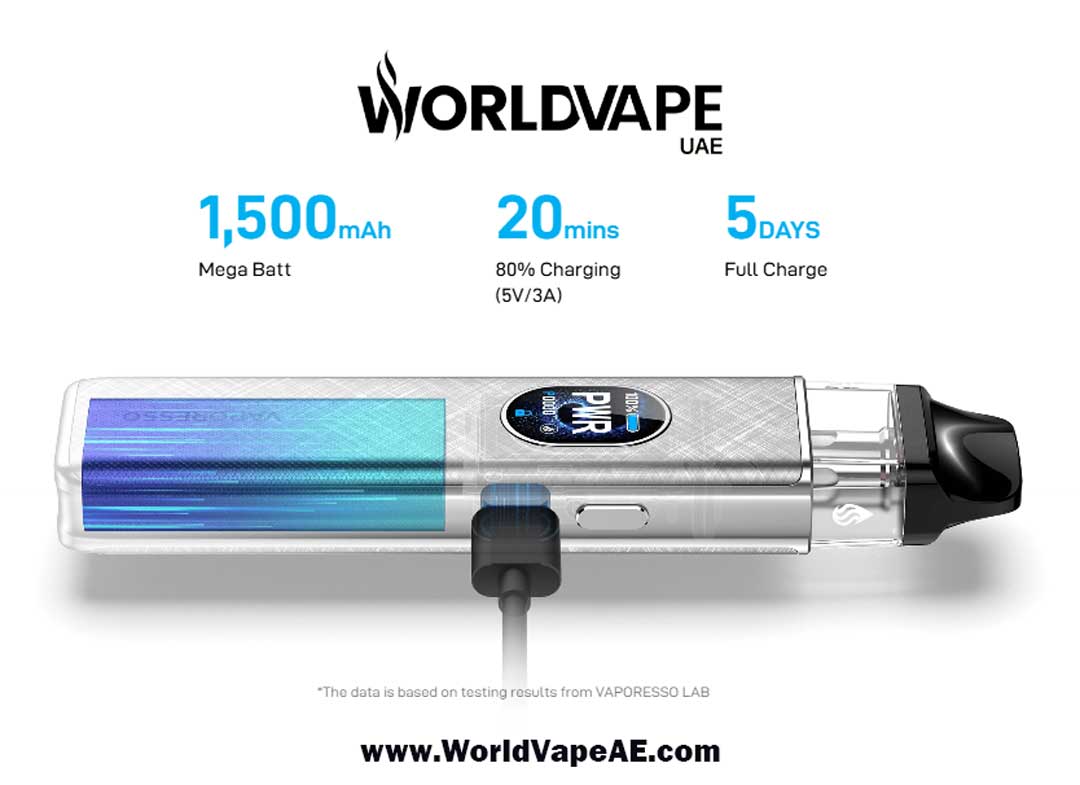 Vaporesso Xros 5 Pod System Kit Battery At Vape Shop Near You WorldVape Uae