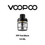 Voopoo Tpp X Pod 5.5 ML Black Color At Dubai Vape Shop Uae