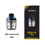 Voopoo Tpp X Pod 5.5 ML Blue Color At Dubai Vape Shop Uae