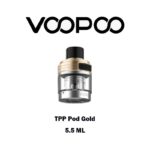 Voopoo Tpp X Pod 5.5 ML Gold Color At Sharjah Vape Shop Uae