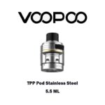 Voopoo Tpp X Pod 5.5 ML Stainless Steel Color At Sharjah Vape Shop Uae