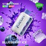 Vozol Star 40000 Puffs Blueberry Ice 50mg Disposable Vape At Dubai Vape Shop Near me WorldVape Uae