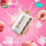 Vozol Star 40000 Puffs Peach Ice 50mg Disposable Vape At Ajman Vape Shop Near me WorldVape Uae