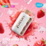 Vozol Star 40000 Puffs Strawberry Ice 50mg Disposable Vape At Best Dubai Vape Shop Near me WorldVape Uae