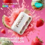 Vozol Star 40000 Puffs Strawberry Watermelon 50mg Disposable Vape At Best Dubai Vape Shop Near me WorldVape Uae