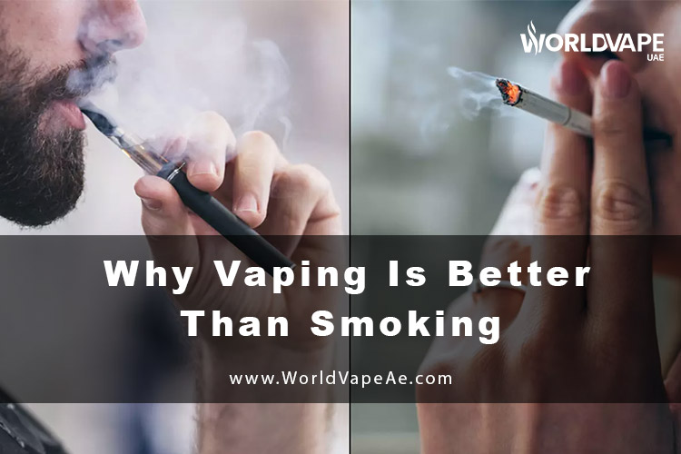Why vaping is better than smoking