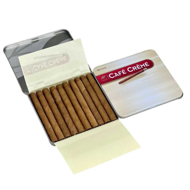 Cafe Creme Beige Pack Cigarillos in Dubai , World Vape Uae Cigar Shop Dubai
