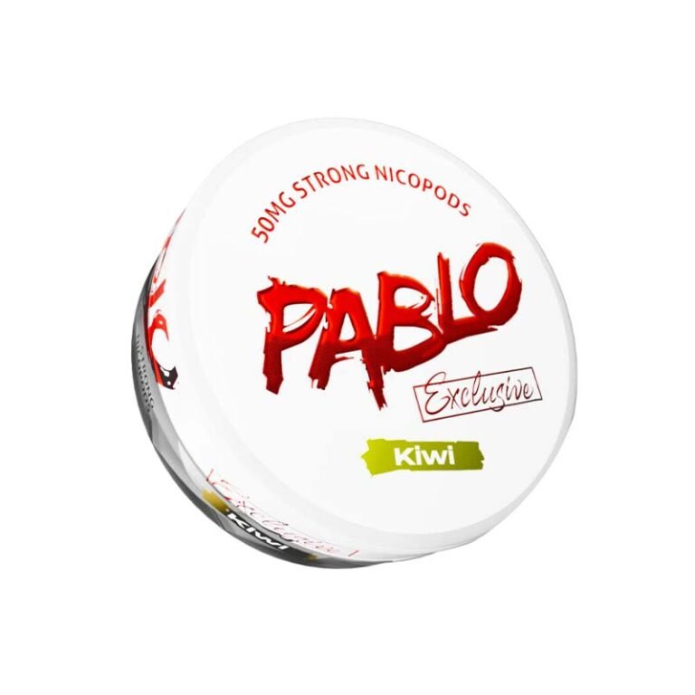 Pablo Exclusive Kiwi 50mg Nicotine Pouches , Buy Pablo Nicotine Pouches Dubai At World Vape Uae