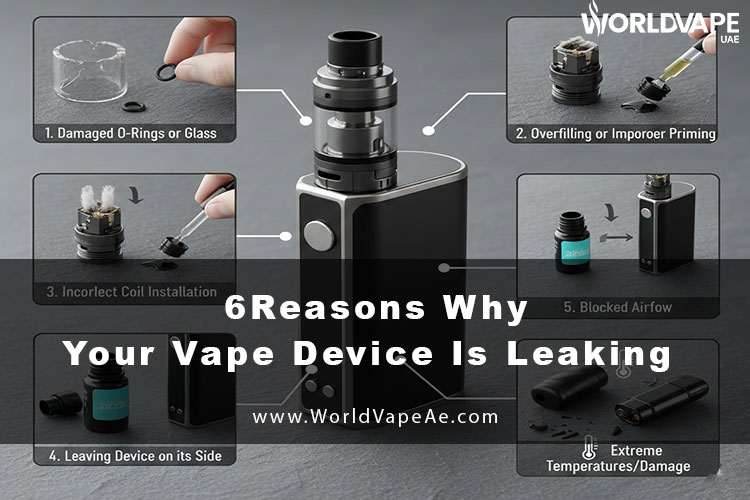 6 Reasons Why Your Vape Device Is Leaking