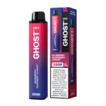 Vapes Bar Ghost Pro Blueberry Raspberry Cherry 3500 Puffs , Ghost Pro 3500 Puffs Dubai Vape shop