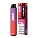Vapes Bar Ghost Pro Strawberry Grape 3500 Puffs , Ghost Pro 3500 Puffs Dubai Vape shop
