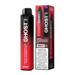 Vapes Bar Ghost Pro Sweet Pomegranate Blackcurrant Ice 3500 Puffs , Ghost Pro 3500 Puffs Dubai Vape shop