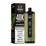 Alfakher 40000 puffs disposable vape space dream , vape shop near me , Alfakher space dream vape