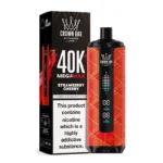 Alfakher 40000 puffs disposable vape strawberry Cherry , vape shop near me , Alfakher strawberry Cherry vape