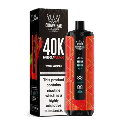 Alfakher 40000 puffs disposable vape Two apple, vape shop near me , Alfakher Two apple vape