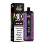 Alfakher 40000 puffs disposable vape Grape Mint, vape shop near me , Vape Alfakher