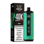 Alfakher 40000 puffs disposable vape mint, vape shop near me , Alfakher mint vape
