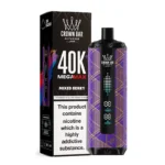 Alfakher 40000 puffs disposable vape mixed berry , vape shop near me , Alfakher mixed berry vape