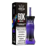 Alfakher Ehose X 60000 Puffs Disposable Vape Blueberry Sour Raspberry, Vape Shop Uae, Shisha Alfakher
