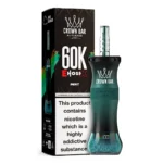 Alfakher Ehose X 60000 Puffs Disposable Vape Mint , Alfakher Vapes Best Flavours, Shisha Alfakher