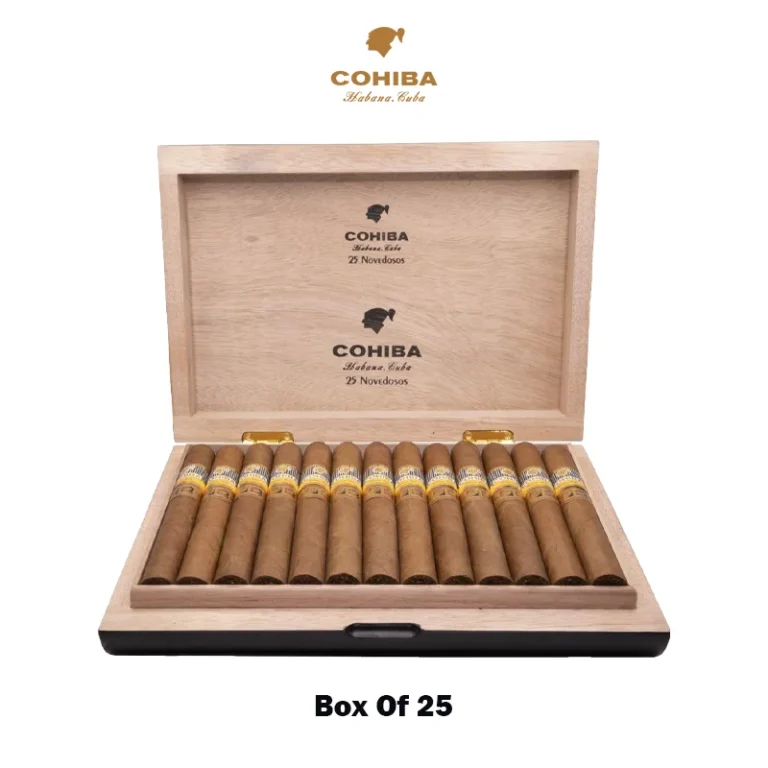 Cohiba Novedosos box of 25 cuban cigar original in dubai