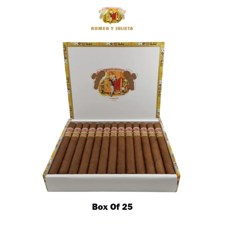 Cigar Romeo Y Julieta Churchills Box of 25 original cuban cigar dubai