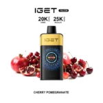 Iget Falcon 25000 Puffs Cherry Pomegranate Disposable Vape Dubai , Vape Shop Near Me Ajman