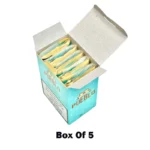 Pueblo Blue Original Rolling Tobacco Box of 5 Clean, Light & Additive-Free , Pueblo Tobacco 50grm , Rolling Tobacco