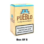 Pueblo Classic yellow Rolling Tobacco Fine Cut 50grm , Rolling Tobacco Uae , Tobacco Shop Dubai , Pueblo Classic Yellow box of 5 pueblo 50grm