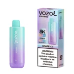 Vozol Star 8000 Puffs Disposable Vape Grape Ice , Vozol Vape Shop near me