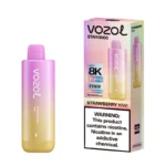 Vozol Star 8000 Puffs Disposable Vape Strawberry Kiwi , Vape Shop with delivery near me ajman