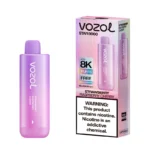 Vozol Star 8000 Puffs Disposable Vape Strawberry Raspberry Cherry, Vape Shop with delivery near me ajman