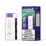 Vozol Star 12000 Puffs Grape Ice Disposable Vape uae , Vape Shop Dubai near me , vape shop near me ajman