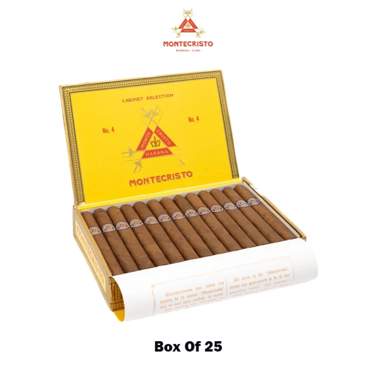 Cigar Montecristo No 4 box of 25 , Cigar shop uae , Cigar dubai , Buy Cigar