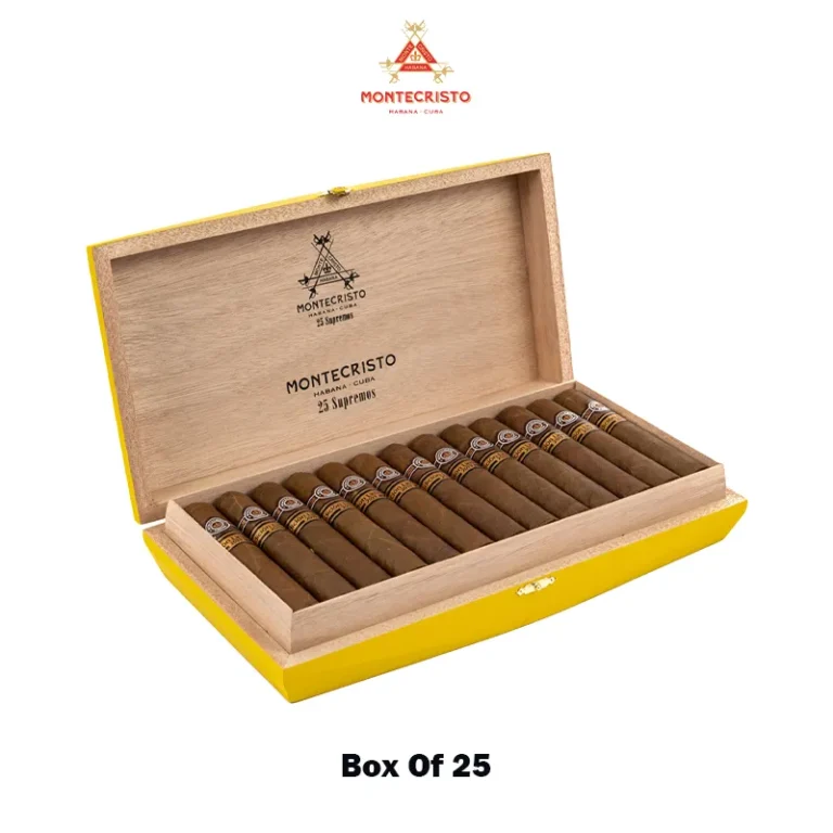 Montecristo Supremos Limited Edition 2019 box of 25 cigars dubai