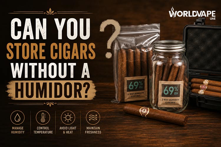 Can You Store Cigars Without a Humidor