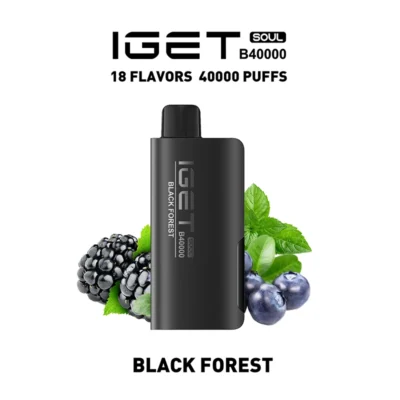 Iget Soul B40000 Puffs Disposable Vape Black Forest , Iget Vape ABudhabi , Iget Vape 40000 Puffs , Iget Vape Wholesale , Iget Vape 40000
