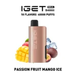 Iget Soul B40000 Puffs Disposable Vape Passionfruit Mango Ice , Iget Vape Ajman, Iget Vape 40000 Puffs , Iget Vape Wholesale , Vape Shop near me uae