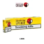 Cigarette American Spirit Yellow Box of 10 pack cigarette dubai , Cigarette shop near me , Cigarette Uae , Cigarette dubai with delivery