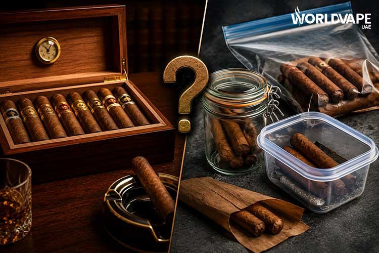 Can You Store Cigars Without a Humidor