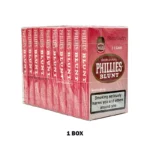 Phillies Blunt Strawberry Cigarillo Dubai box of 10 , Phillies Blunt Cigars Strawberry , Flavoured Cigars Uae