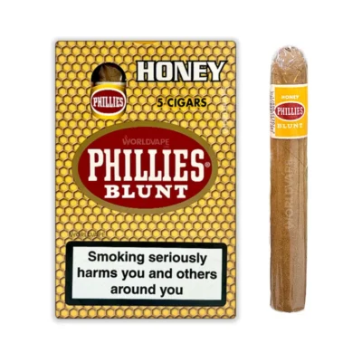 Phillies Blunt Honey Cigarillos Uae , Dubai Cigarillos , Honey Cigars , Smoking Shop Dubai , Phillies Blunt Honey Flavour