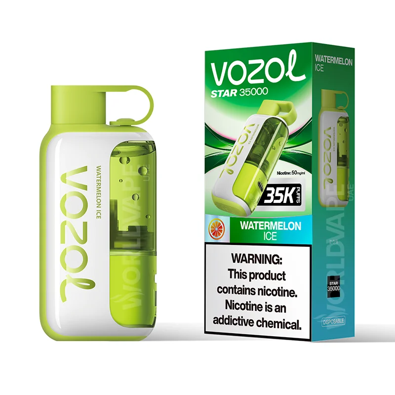 Buy Vozol Star 35000 Puffs Watermelon Ice Disposable Vape Shop Near me , Dubai Vape , Dubai Vape near me