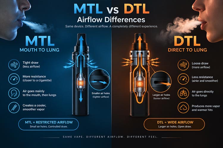 MTL vs DTL: Airflow Differences